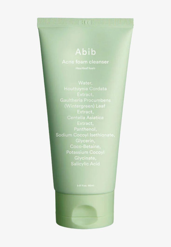 Abib - Acne Foam Cleanser Heartleaf Foam - Nettoyant