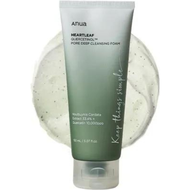 Anua Heartleaf Quercetinol Pore Deep Cleansing Foam 150ml